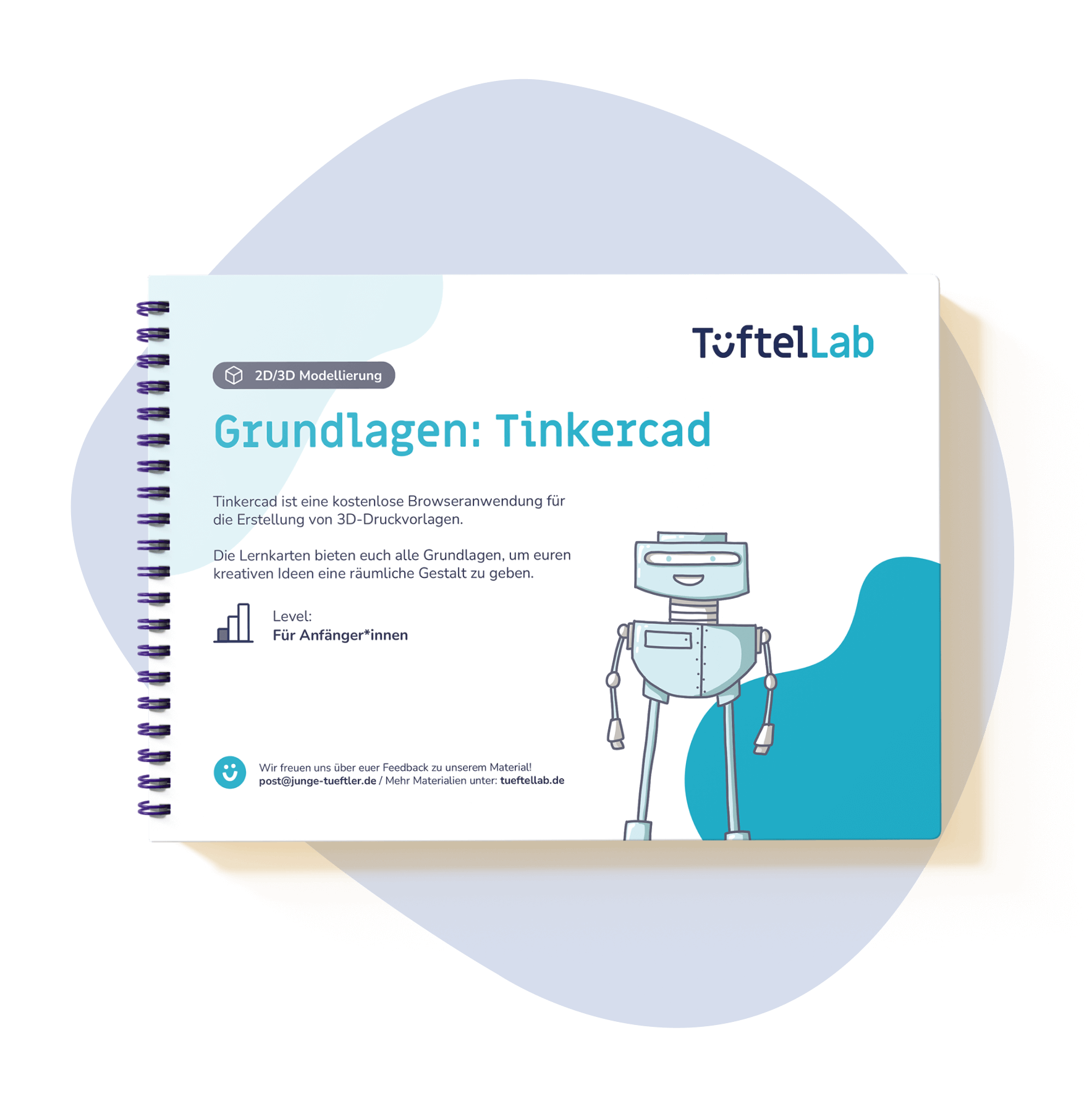 Lernkarten tinkercad Einstieg