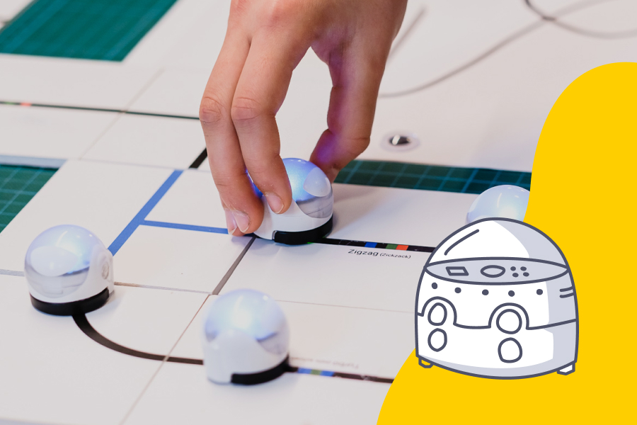 Tueftellab Kurskachel Grundlagen Ozobotanalog