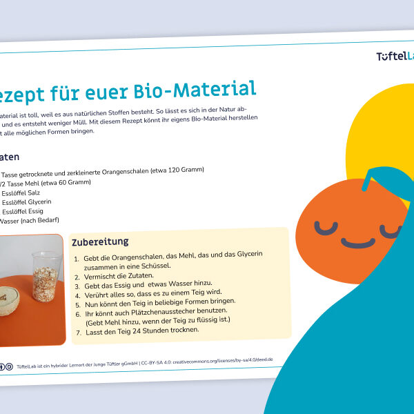 Tueftellab Kurskachel Rezept Biomaterial
