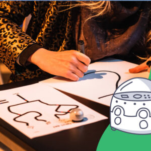 Ozobot Fährt Linien Hinterher Im Kostenlosen Workshop