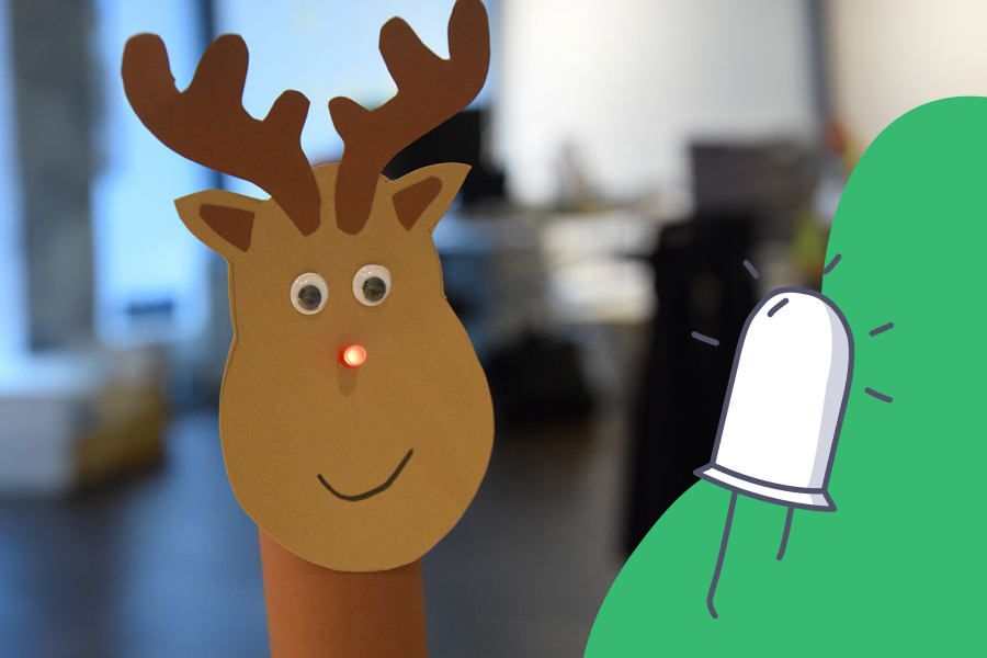 Tueftellab Kurskachel Tutorial Rudolphmitderrotenleuchtnase