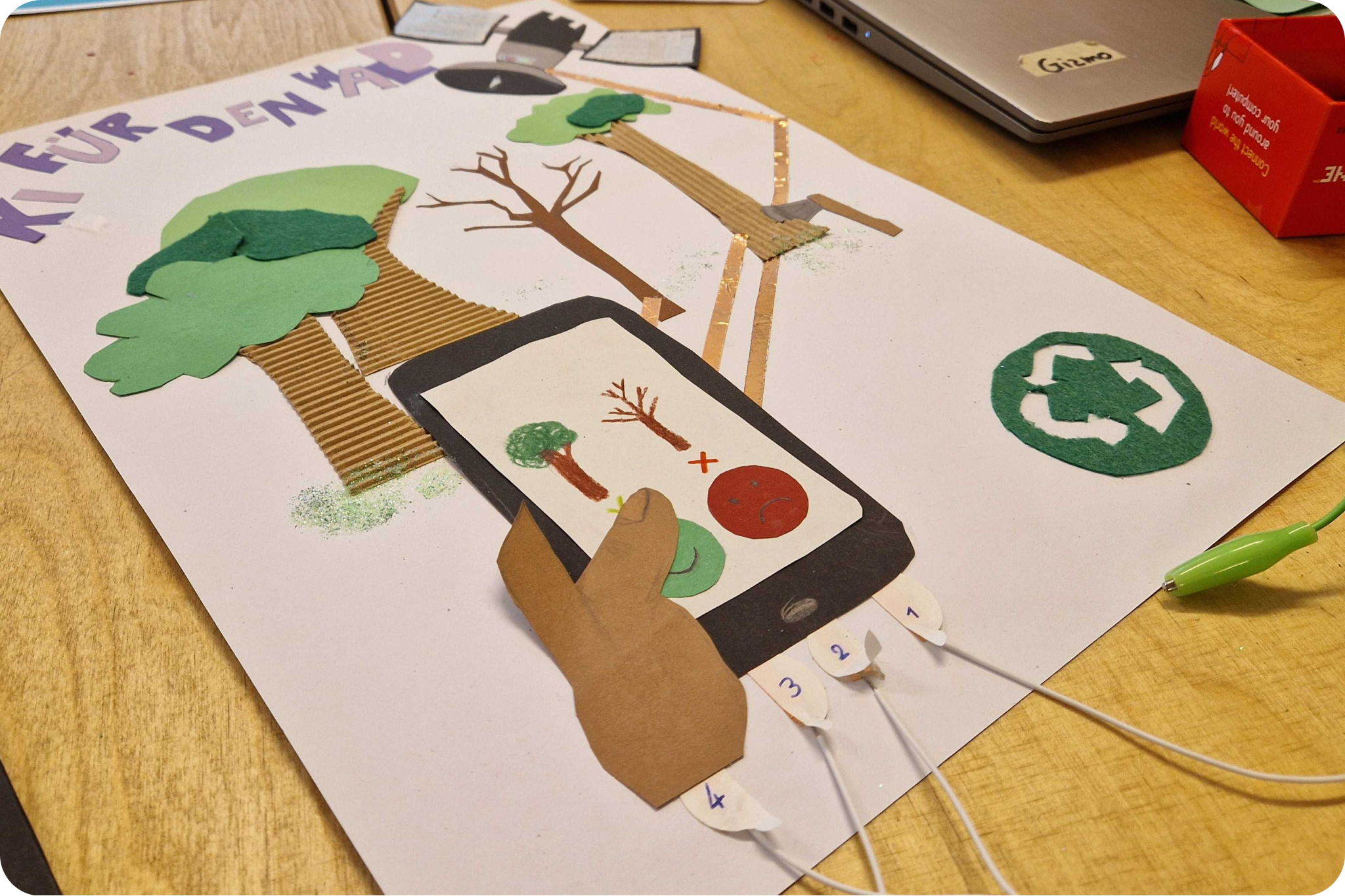 Image for Sprechendes Poster zum Umweltschutz mit Scratch und Makey Makey