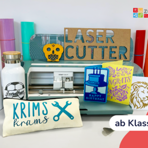 Zdi Tueftel Ferien Plotter Lasercutter 4