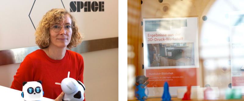 Warum sind außerschulische bildungsangebote so wichtig? 7 Eine Frau Mit Rotem Pulli Schaut Lächelnd In Die Kamera