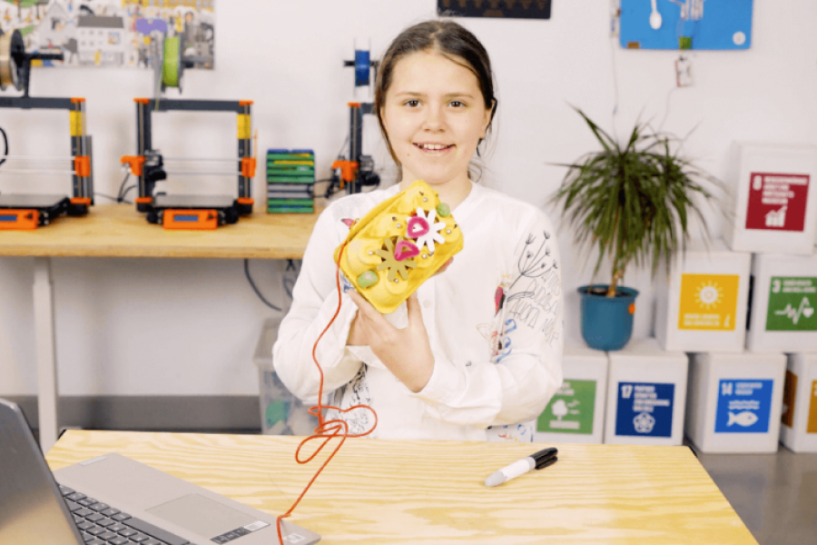 Tueftellab Makeymakey Tutorial Gamecontrollerchallenge Projektbild 2
