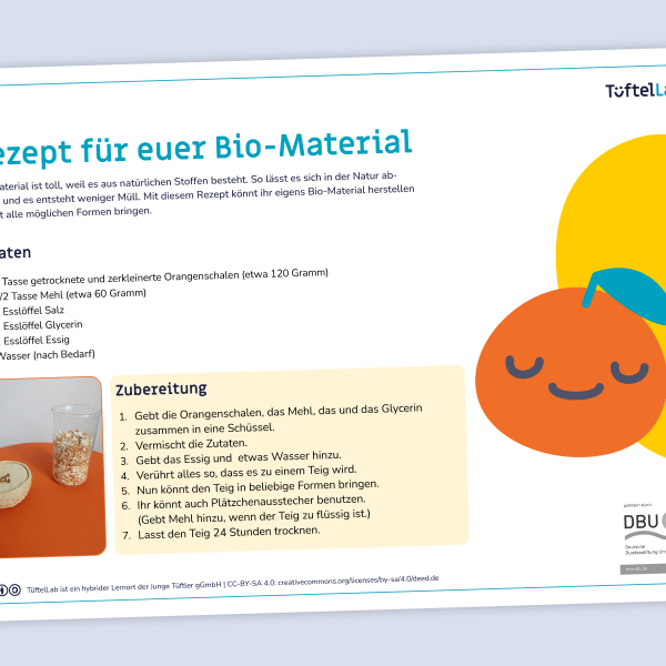 Tueftellab Kurskachel Rezept Biomaterial Kursuebersicht 1