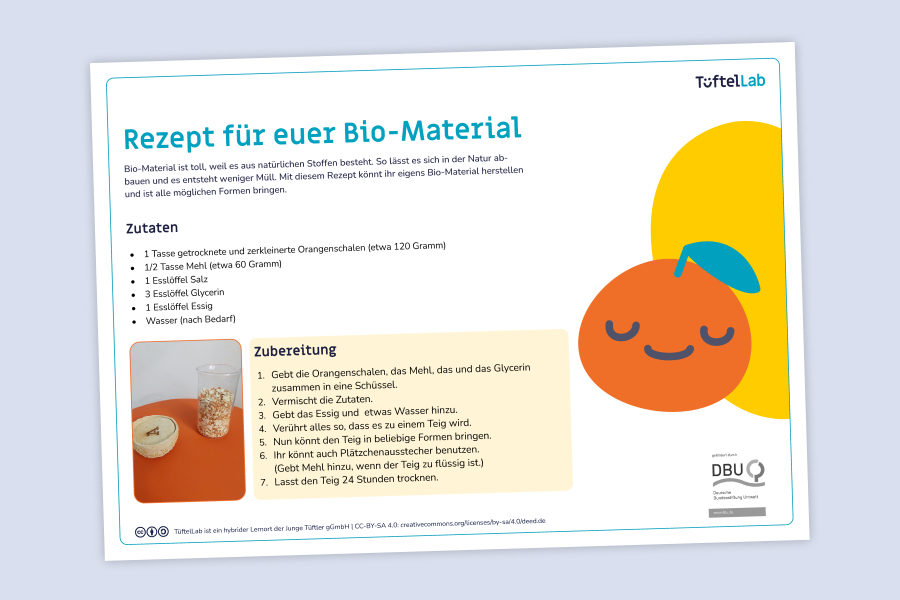 Tueftellab Kurskachel Rezept Biomaterial Kursuebersicht 1