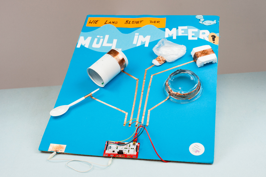 Tueftellab Makeymakey Tutorial Dassprechendeposter Projektbild 1